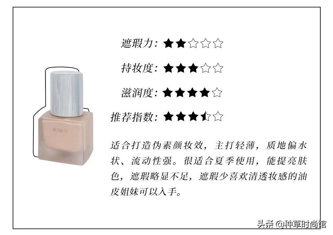 2020口碑最好粉底液油痘皮,最近最火的粉底液控油遮瑕