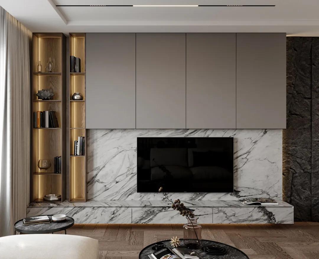 100款实用性电视背景墙,电视背景墙20款壁画