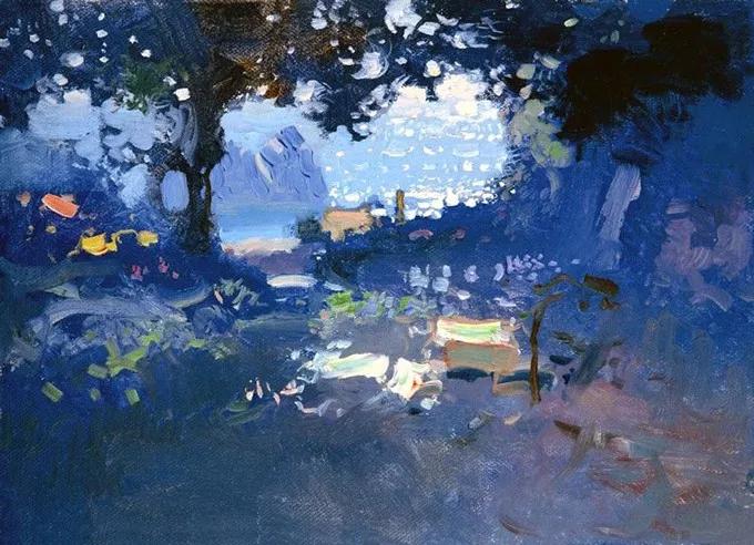 俄罗斯画家的油画艺术美到极致,中俄风景油画作品