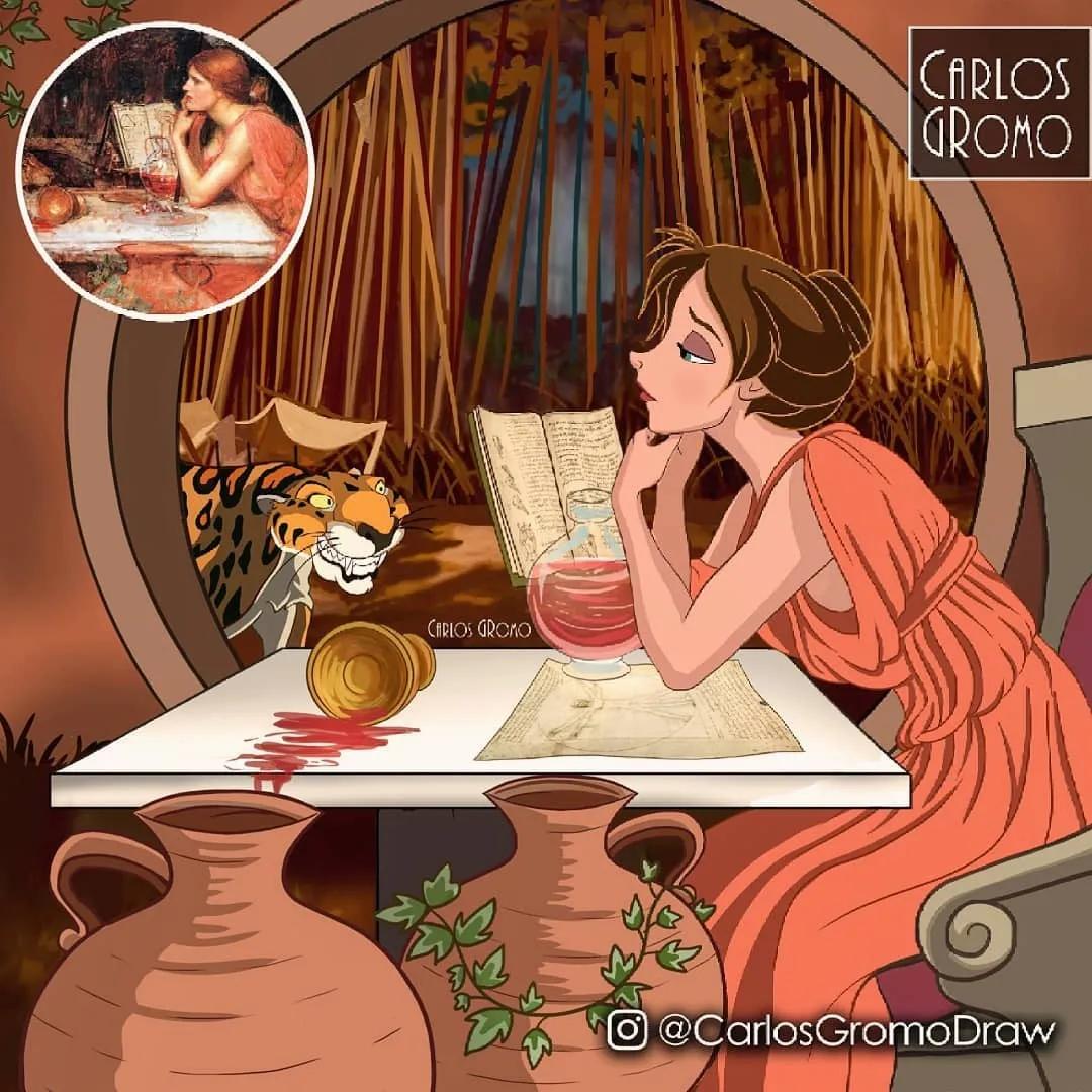 迪士尼名画作品,迪士尼名画