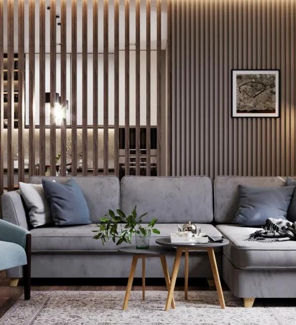 60平米沙发款式,60平小户型法式沙发墙