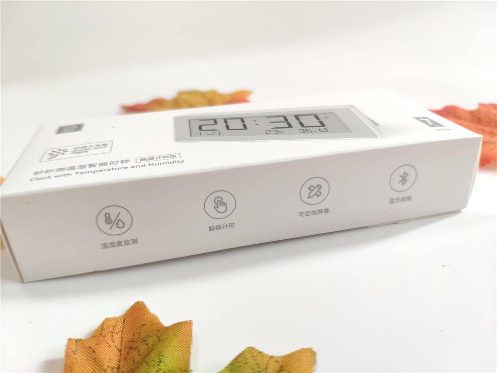 米家秒秒测温湿度计,秒秒测温湿度智能时钟