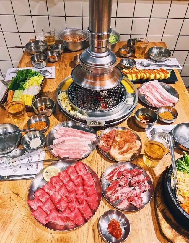 魔都必吃榜的烤肉,魔都韩国自助烤肉