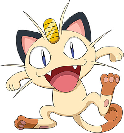 宝可梦剑盾闪光喵喵长什么样,精灵宝可梦中穿着靴子的喵喵