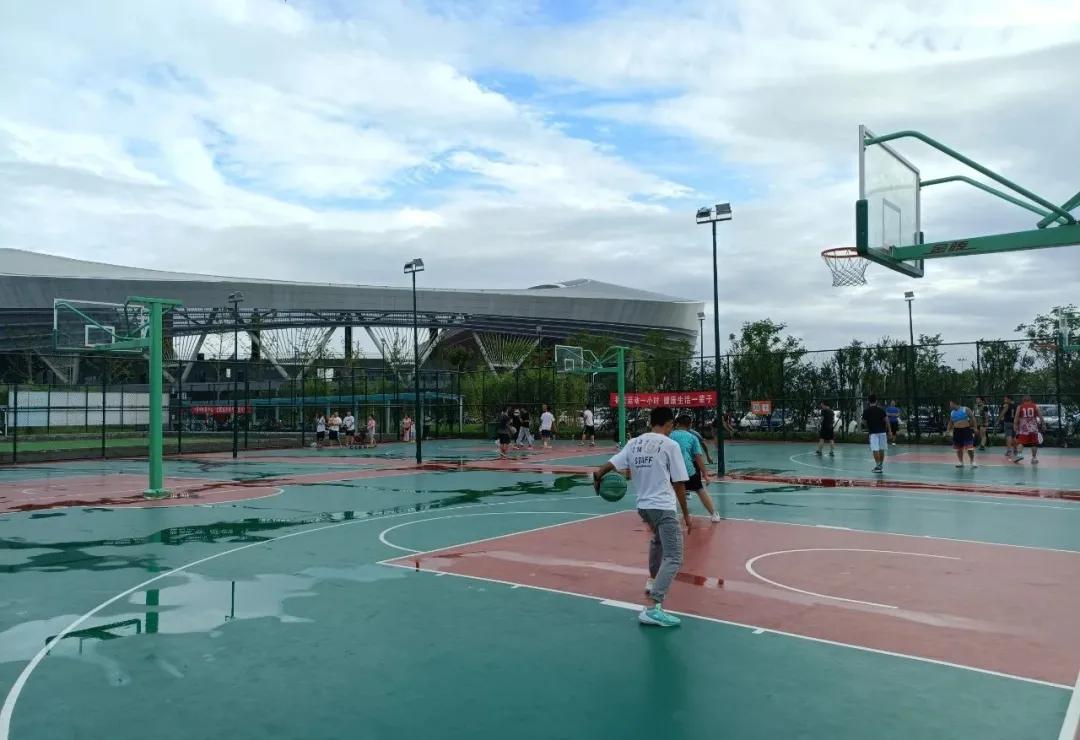 六安市体育中心，一个充满高级感的地方