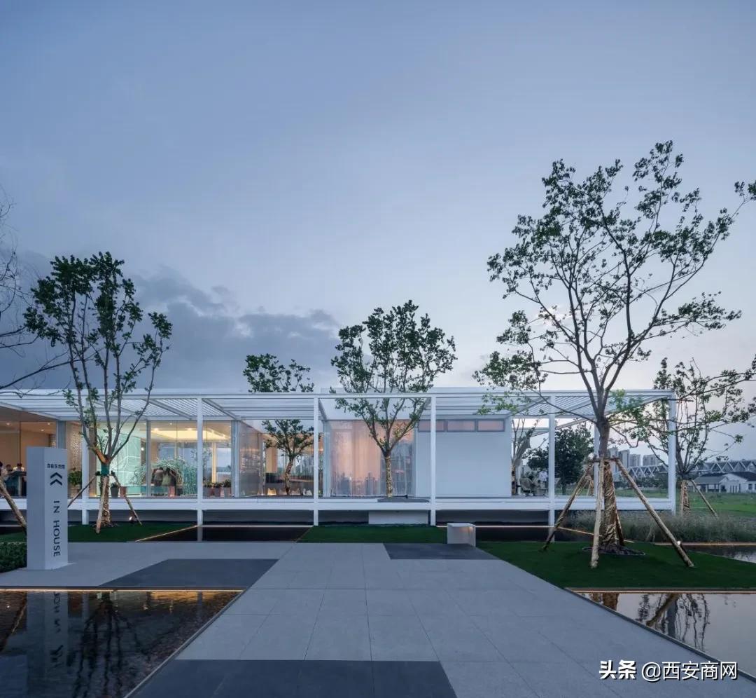 可拆装模块化售楼部,可拆卸装配式售楼中心