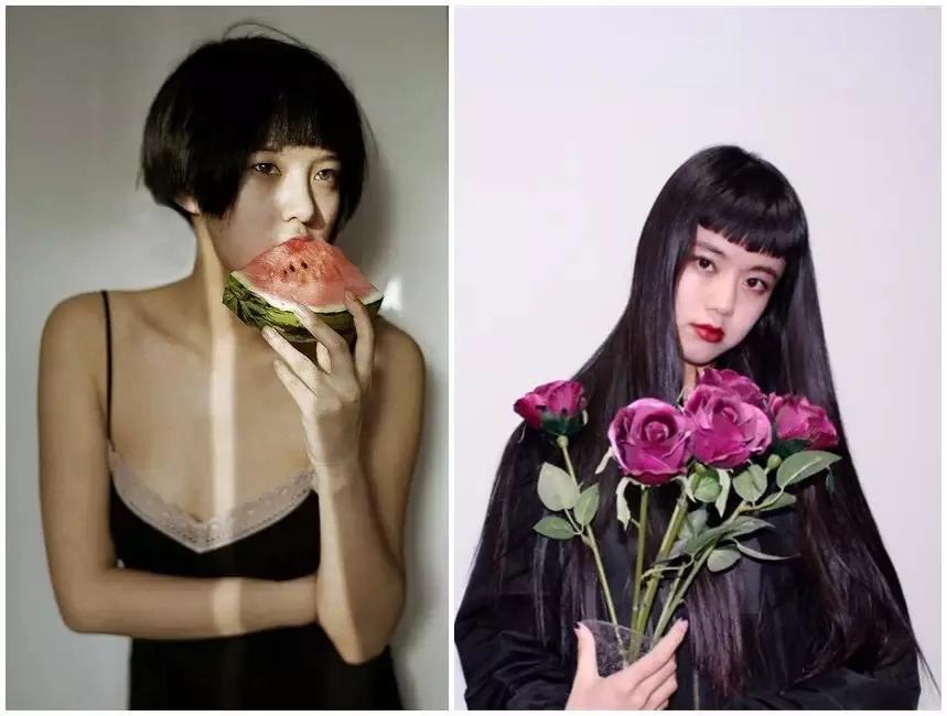 发际线显高脸有点长适合什么刘海,美人尖额头短菱形脸适合什么刘海