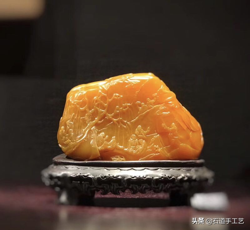 寿山田黄石图片价值,老寿山田黄石真品