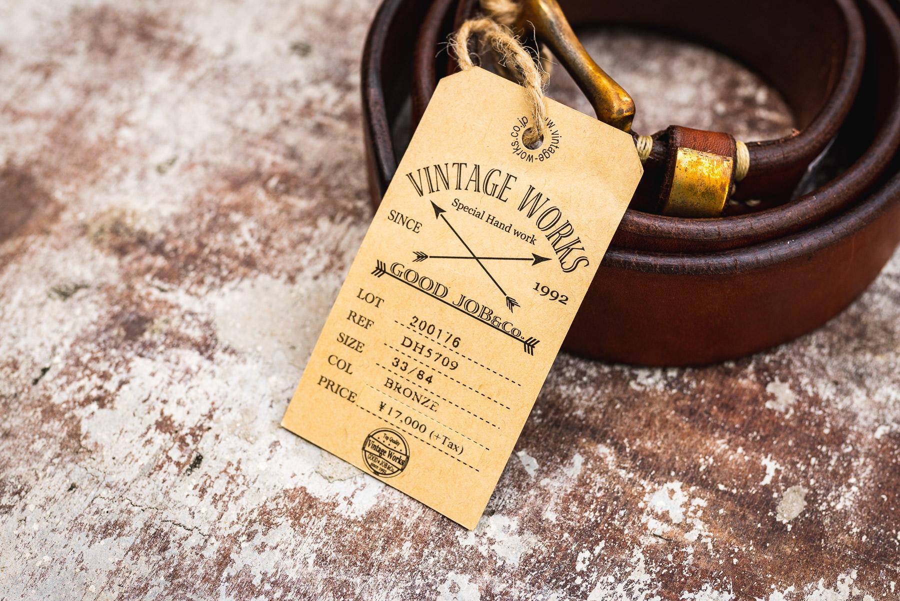 做了30年皮带的小众品牌——日本VintageWorks