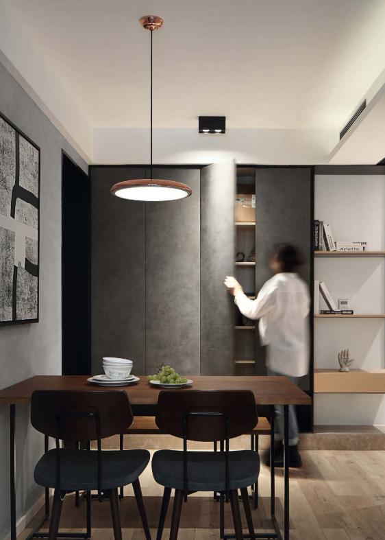 装修穿插式设计,直通式小户型装修设计