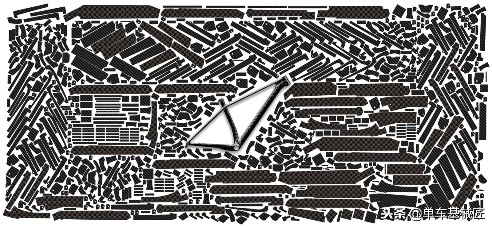 不偷奸不耍滑:实实在在的790g山地车车架,竟然还包含了桶轴