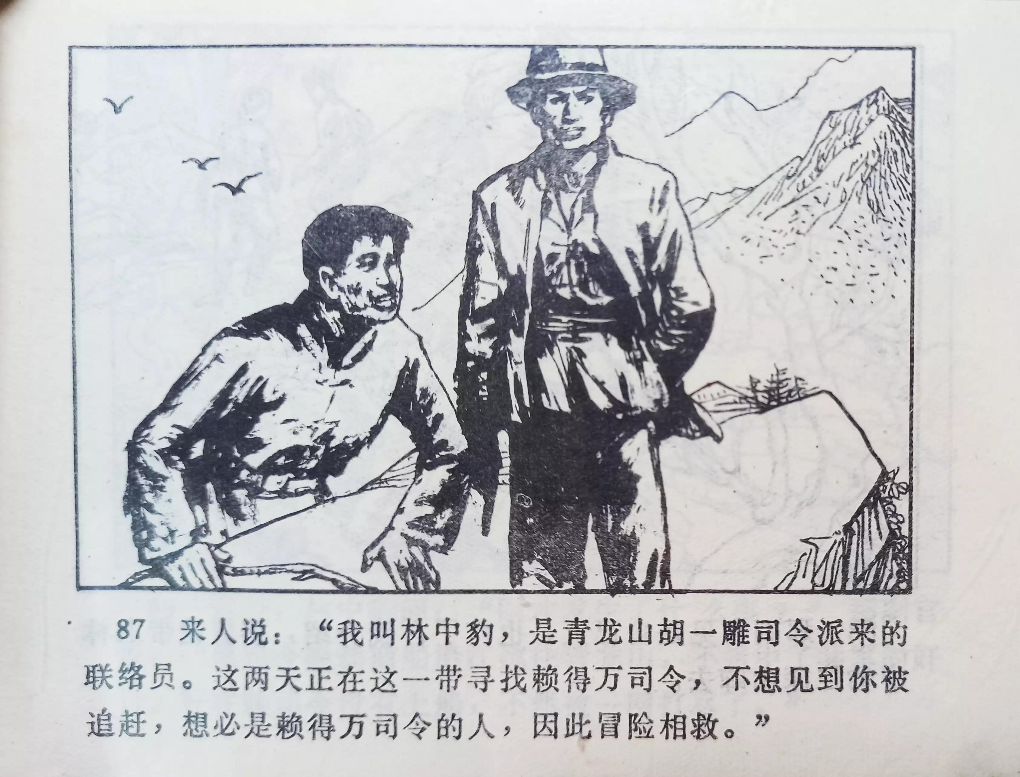 连环画三打白虎岭,连环画智歼眼镜蛇下部分
