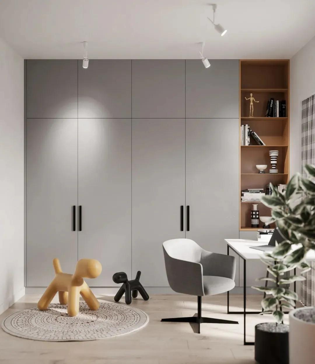 100种创意衣柜,30款小卧室衣柜设计