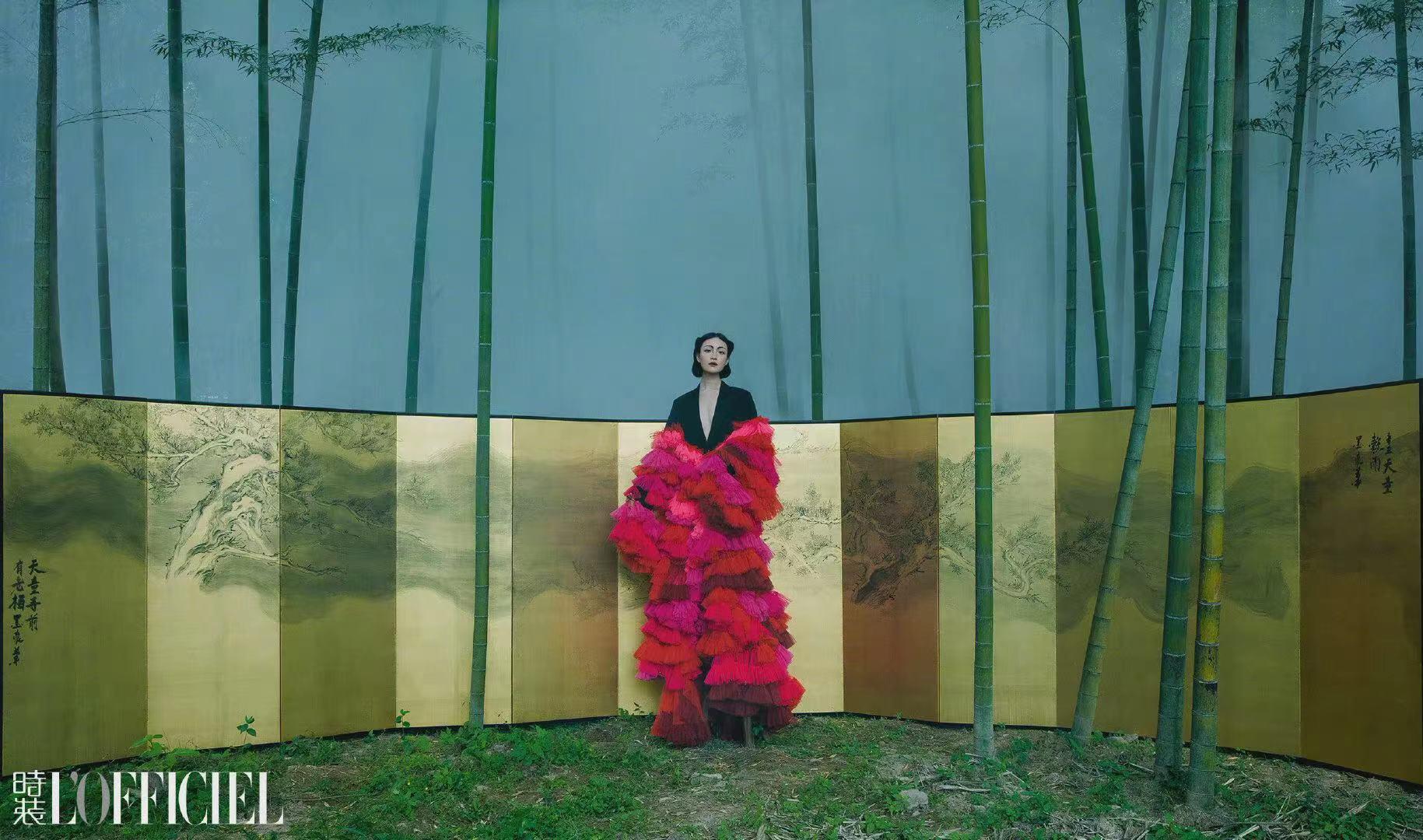 倪妮水墨眉画法,倪妮水墨眉