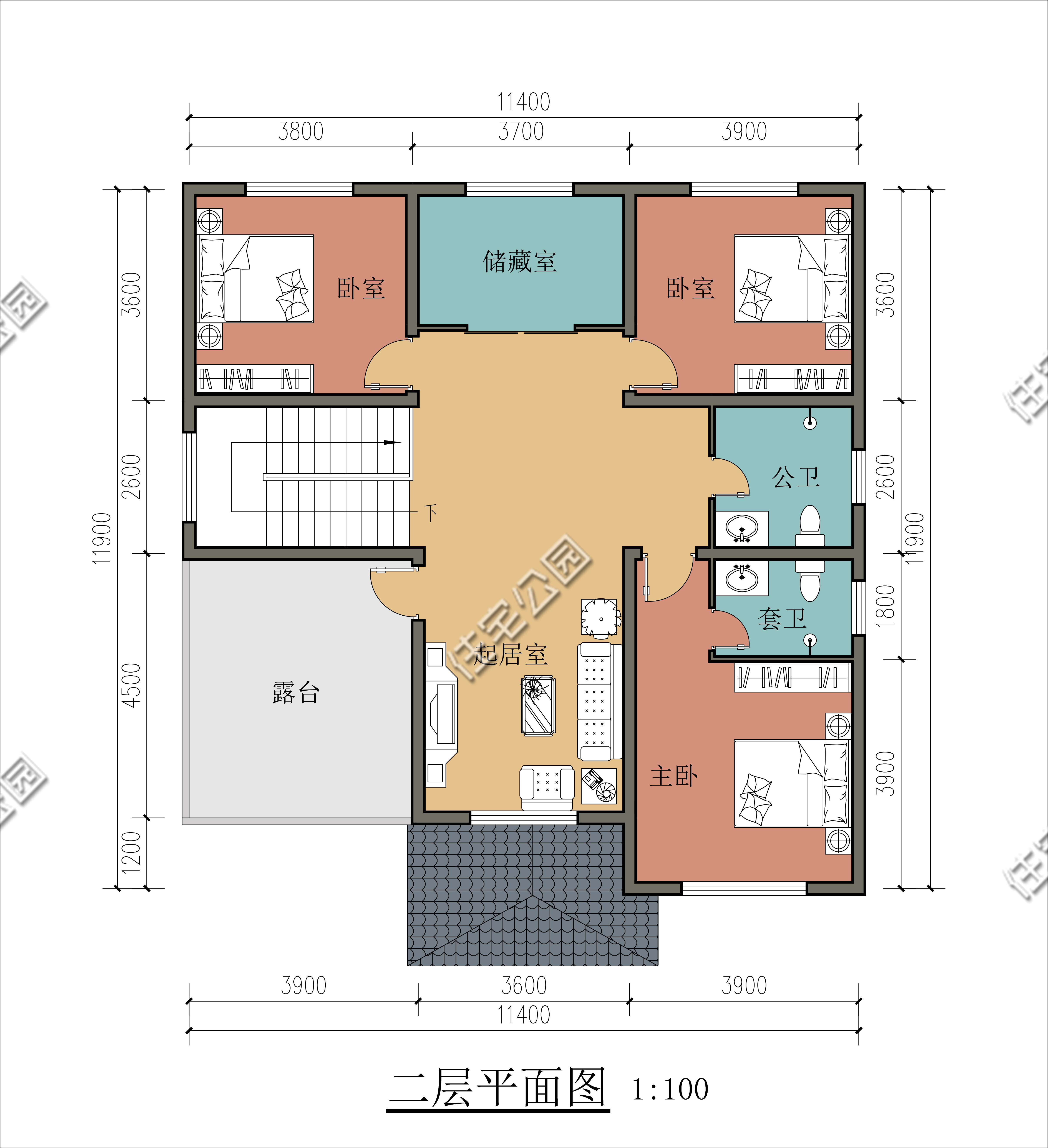 农村建一层房子图纸,农村建房哪种图纸最好