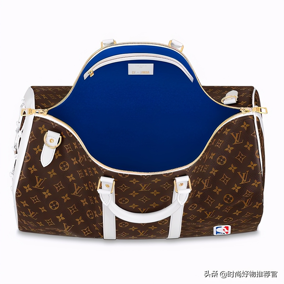 LV新包|NBA合作系列：篮网元素，红白蓝3色细节