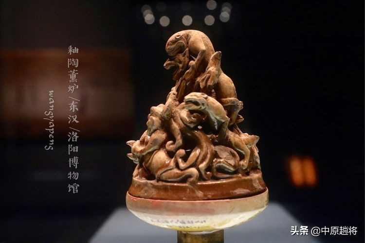 洛阳博物馆专门为二十多件珍宝成立了一个展馆