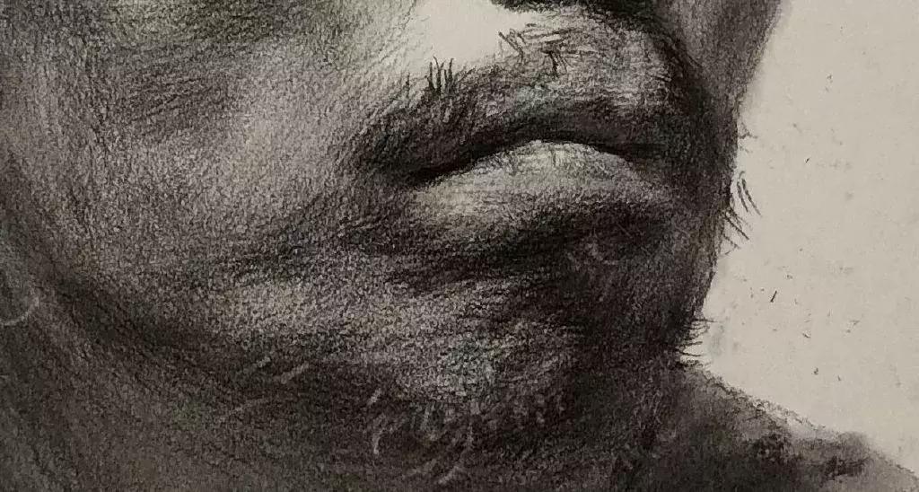 央美状元朱传奇素描,央美朱传奇