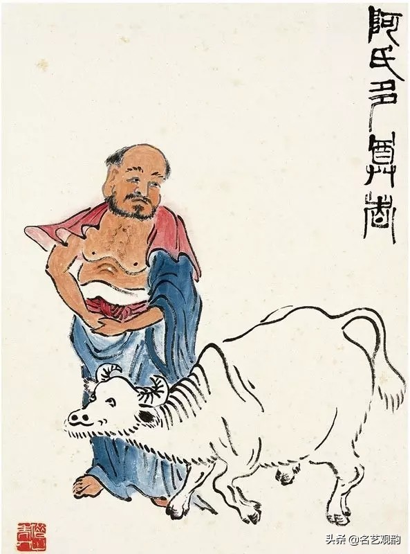 陈师曾齐白石王一亭,吴昌硕和齐白石谁画的