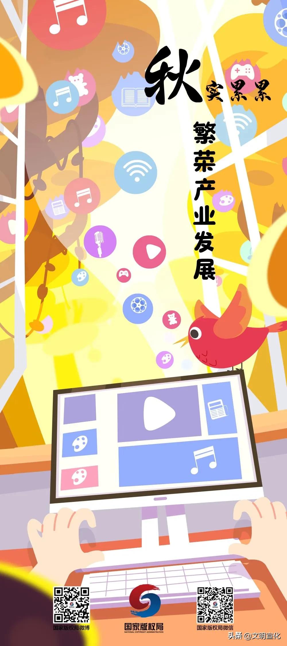 保护版权公益海报图片,版权公益海报