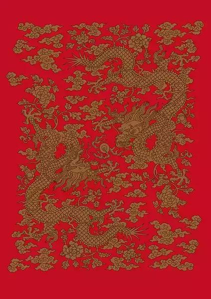 庄重华美的中国古典纹样,东方纹样图植物