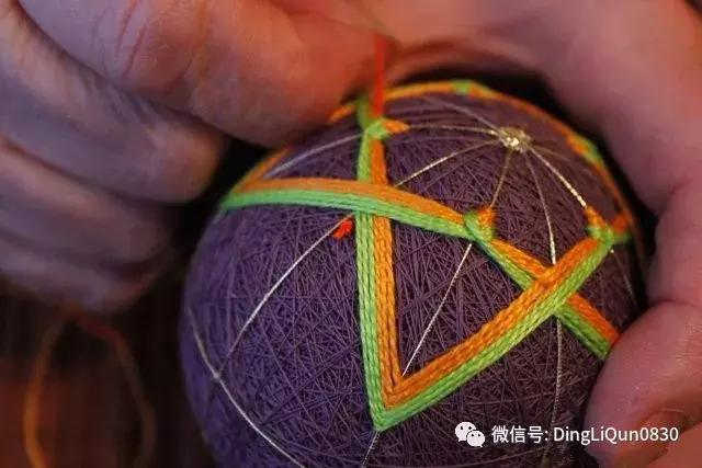 刺绣手鞠球制作步骤,绣手鞠球的正确方法