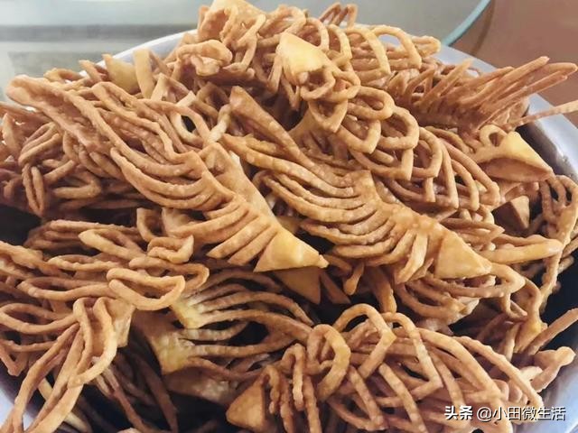 绍兴端午节吃的油炸东西,诸暨端午特色美食麦花制作方法