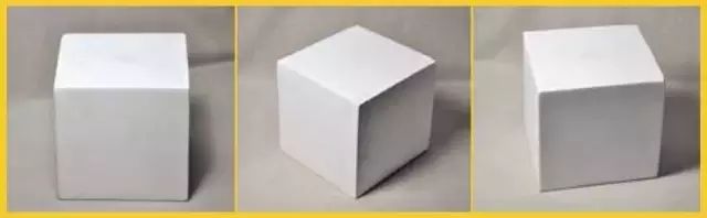 成角透视立方体素描怎么画,入门零基础素描教程立方体图片