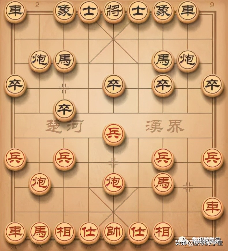 当头炮横车急进中兵怎么破,当头炮冲中兵的方法