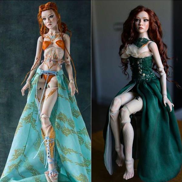 老爸酷爱芭比娃娃?微缩家具做到痴迷!