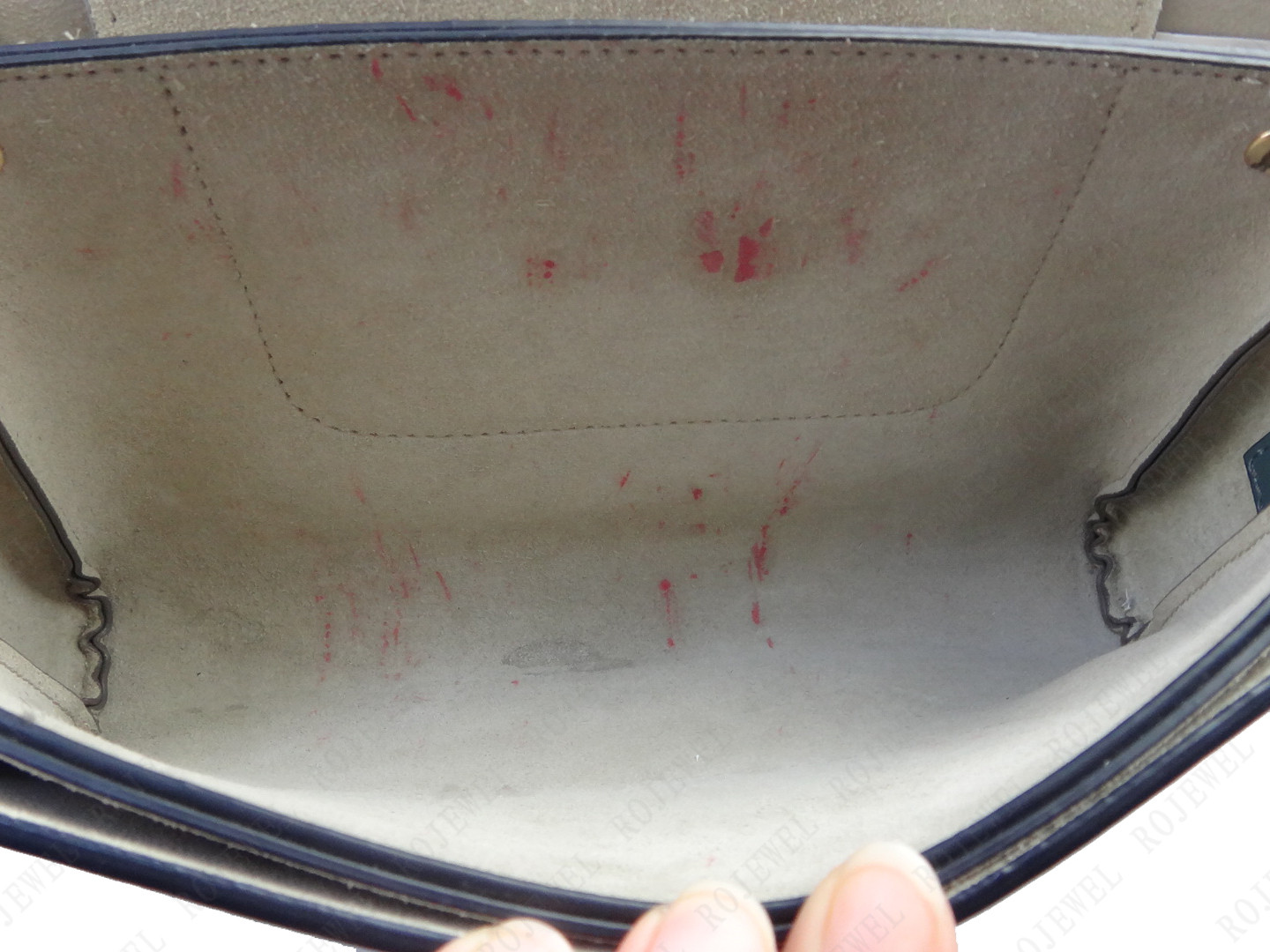 Tina维修Chloe麂皮包的小故事！