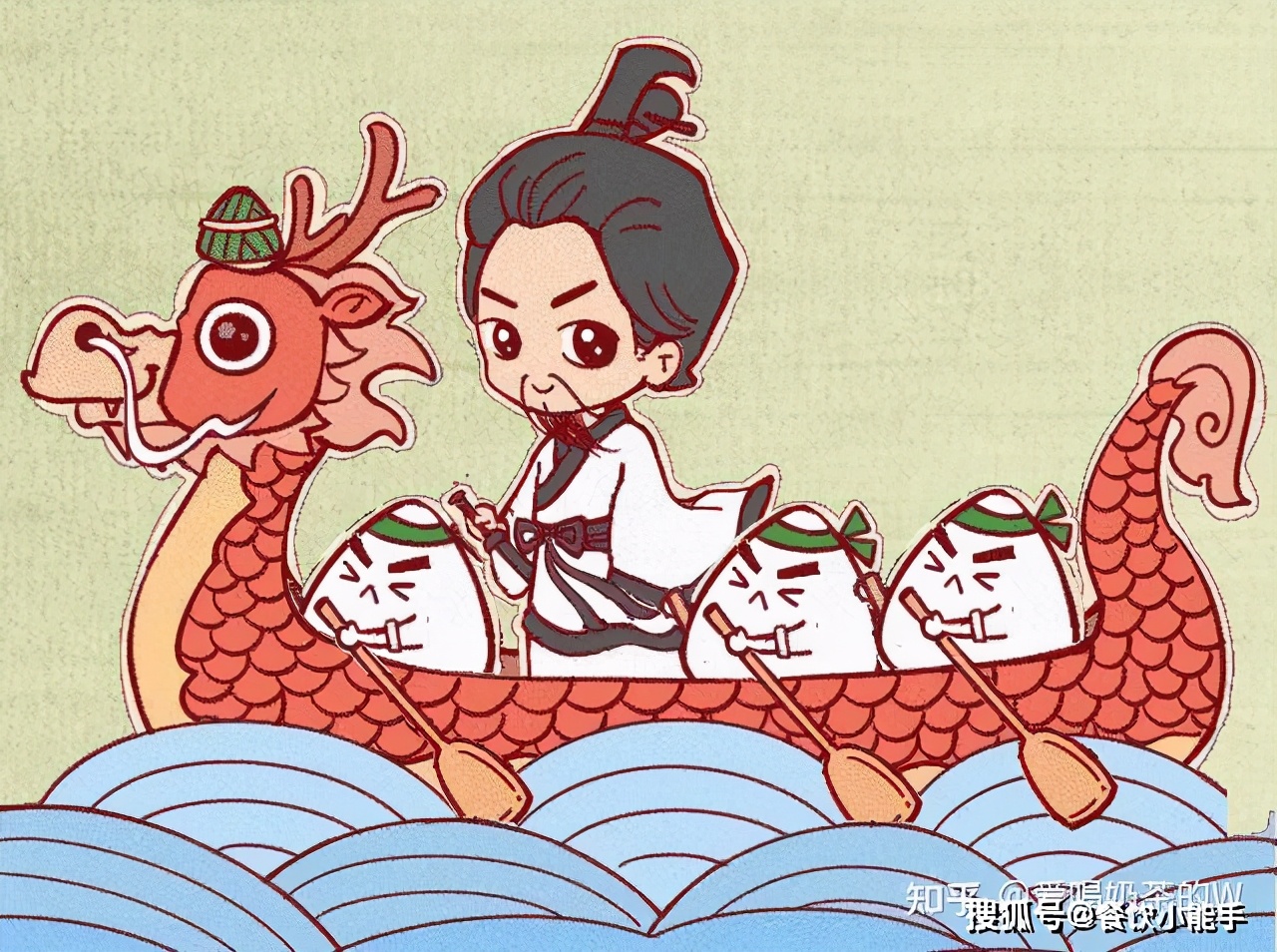 喜茶、星巴克、我很芒关于端午节的营销,总有一个“粽”你意