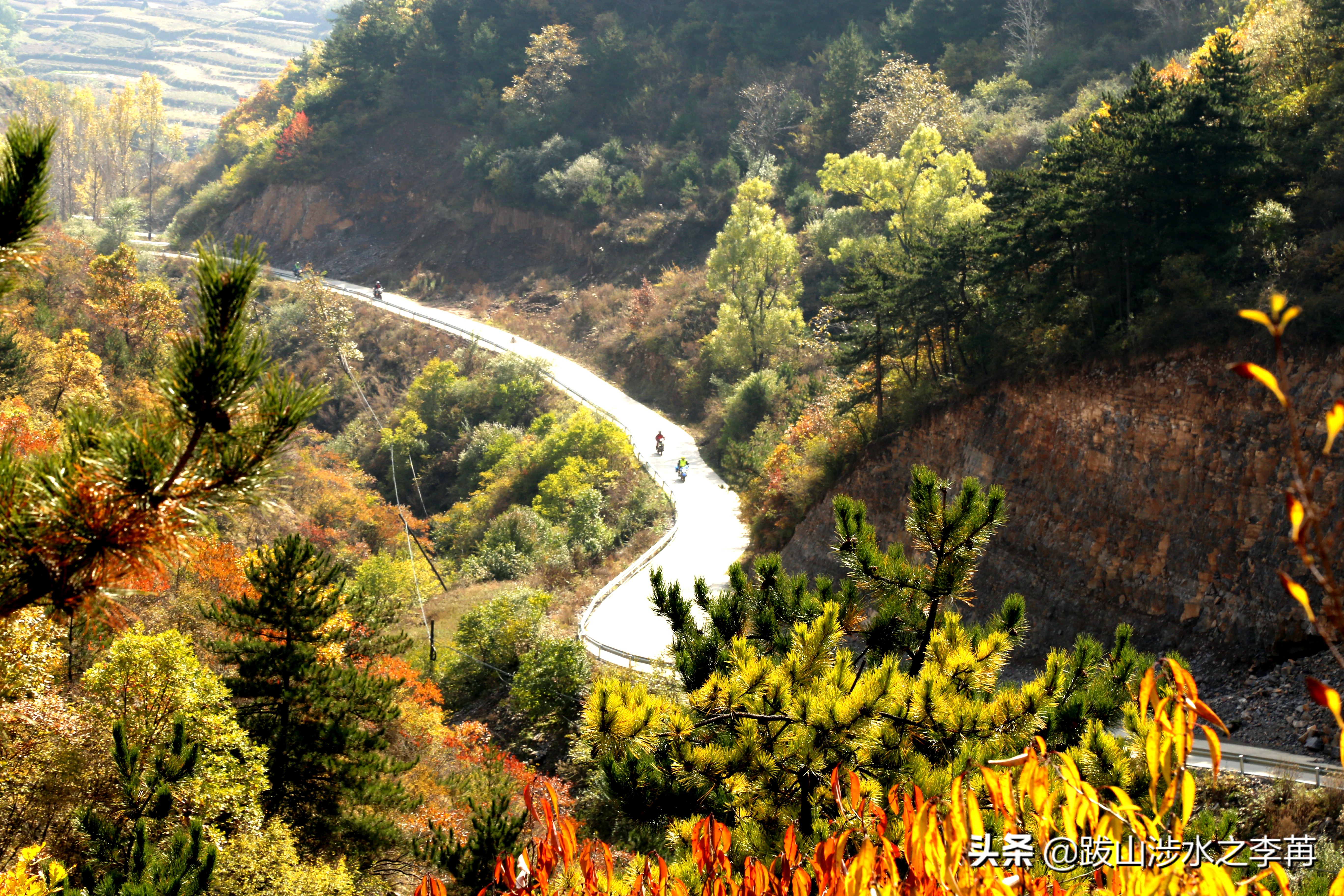 深藏在太行山中的古村落竹林沟,深山沟里的绝世古村