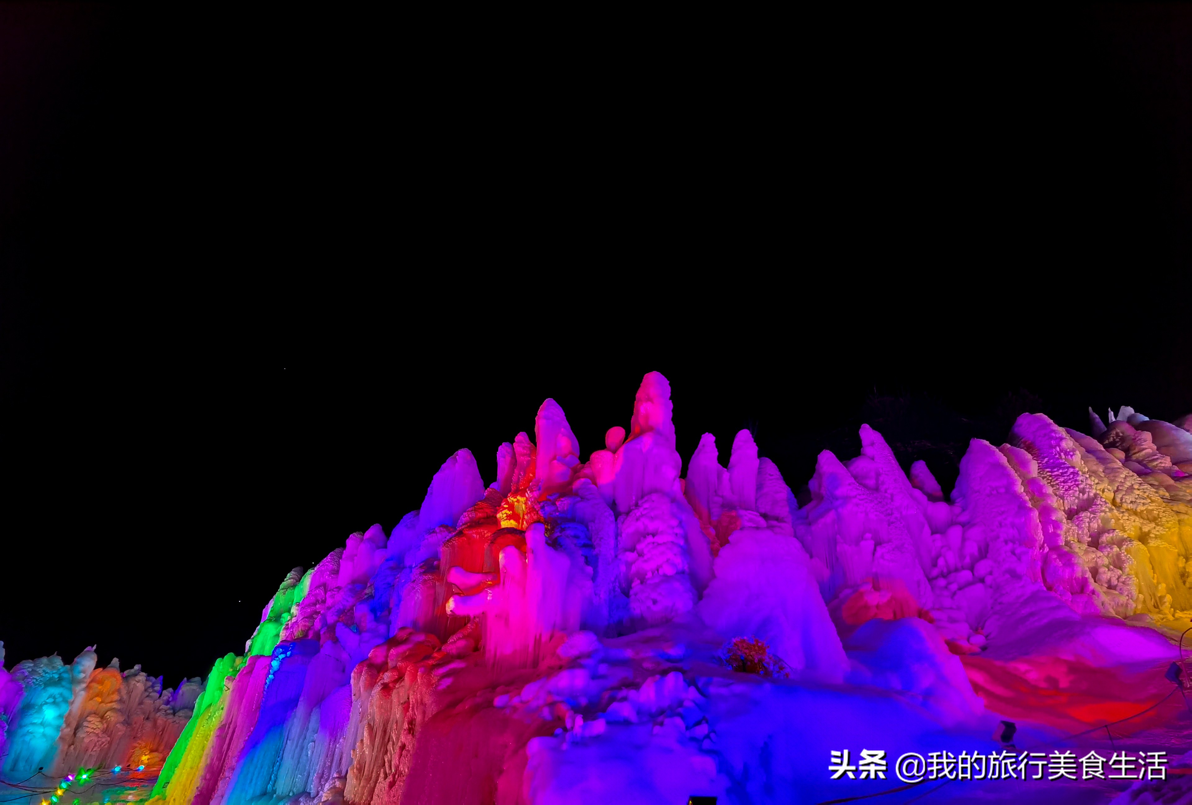 太原在哪看冰瀑布,太原冰川瀑布