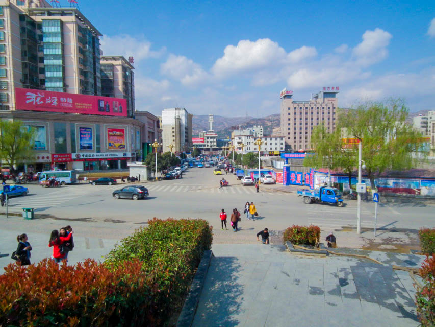天水净土寺旅游打卡照片,天水净土寺雪景