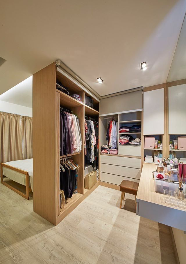 衣帽间怎么做省钱还显得高级,自己打造实用简单衣帽间