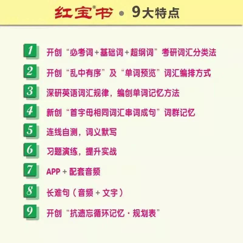 考研英语红宝书2023和2024,考研英语红宝书2024电子版