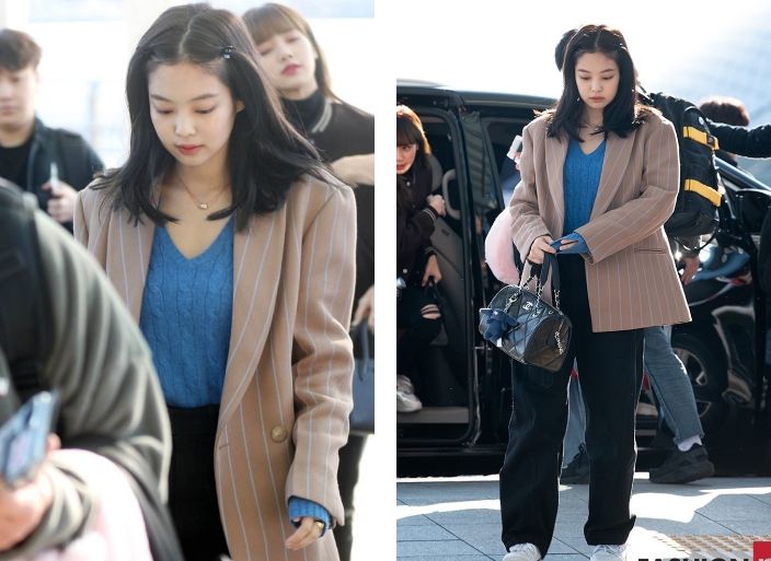 孙艺珍郑丽媛同步营业该看谁？小孩才做选择她们的西装我都要