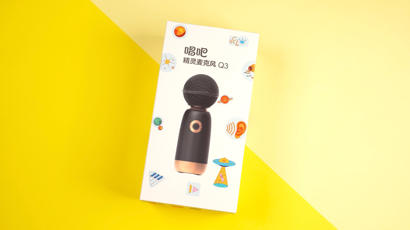 精灵麦克风q3怎么用嗨唱模式,唱吧精灵话筒q3直播唱歌评测