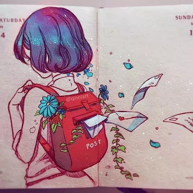 一个经历三次心脏手术，却依旧坚强，用水彩把伤痛化作星辰的女孩