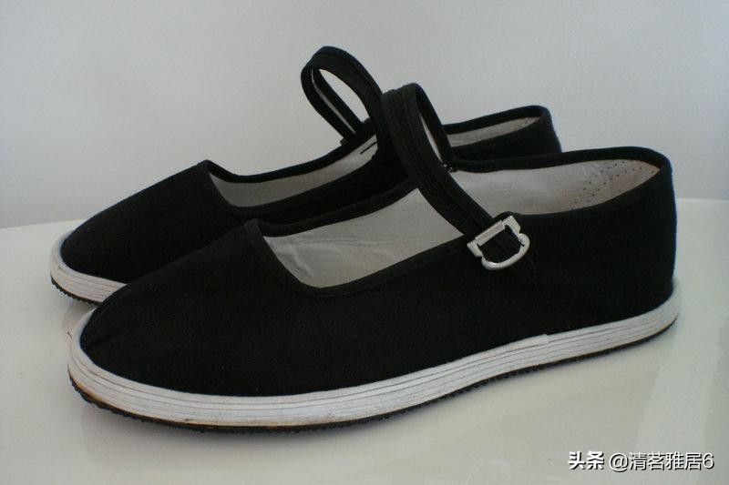 儿时穿的鞋,小时候做鞋的材料