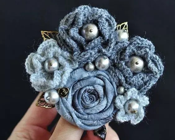 学会折玫瑰,学会懒人叠毛衣