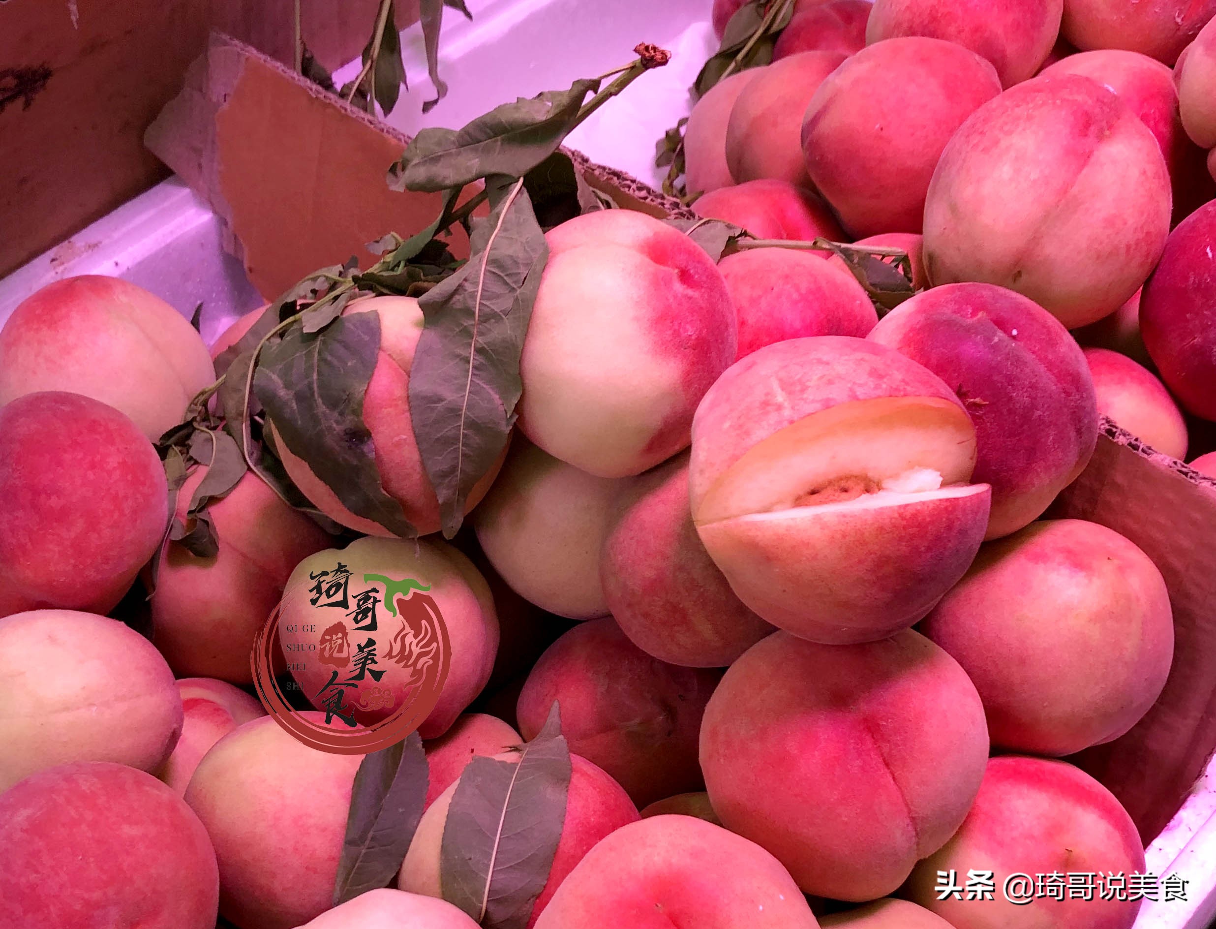 买桃子要怎么挑,买桃子挑公的母的