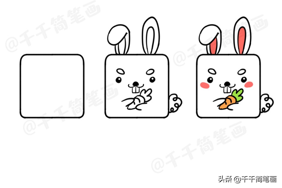 100个动物简笔画老虎,30种动物简笔画