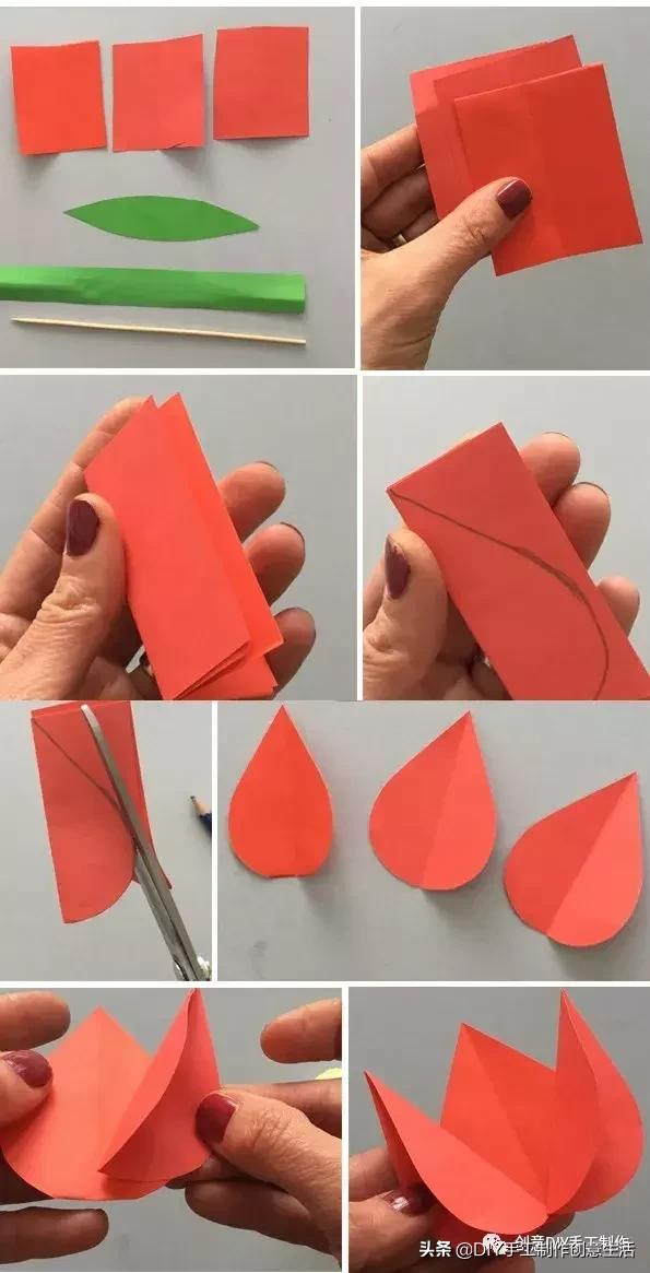 母亲节送妈妈的贺卡幼儿园制作,小红书折纸母亲节礼物贺卡