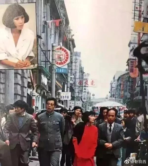 羽西年轻时的照片,十年前羽西