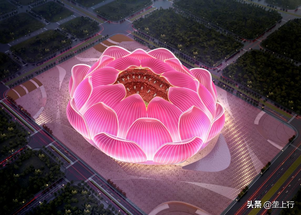 广州恒大新建足球场效果图,广州恒大专业足球场施工进度