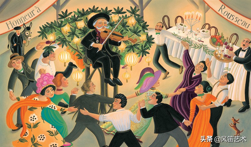 亨利卢梭艺术,亨利卢梭艺术风格