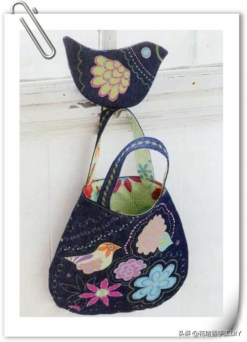 爱布艺爱生活裁剪拼布包包教程,手工布包简单又漂亮