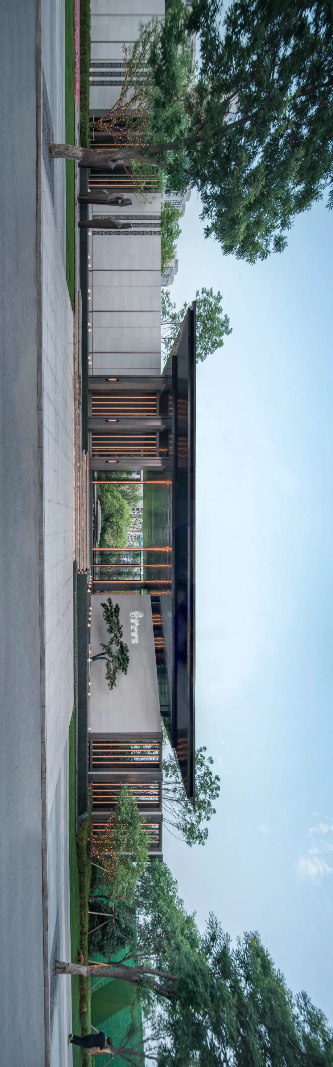 小区大门入口设计二（现代大气简约·新亚洲风格）